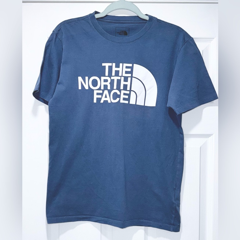 Men’s Sz Small T-Shirt by The North Face, slate blue in color